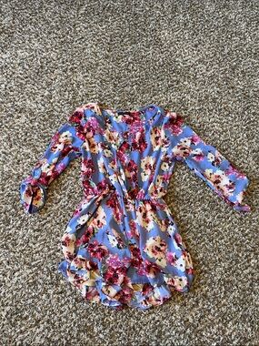 Staccato Lavender Floral Print Dress